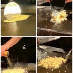 まど居 - 〆のガーリックライスを注文!! 美味しそう(´,,•﹃•,,｀)