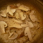 たらく うめ銀 - 松茸ごはん