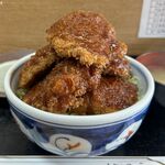 再訪問21回目 ソースカツ丼 (900円)