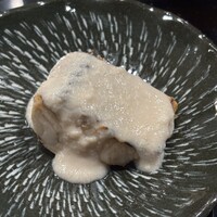 旬菜 おぐら家 - 鰆、白子ソースがけ