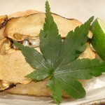 Kamosuya saketen - 松茸と信玄鶏のつくね焼