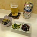 tell me キッチン - なす煮浸し　きゅうり酢の物　小魚干しぶどうピーナッツゴマ油炒め