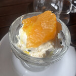 THE BELCOMO - カッサータ　濃厚でありながらナッツ類と柑橘でさっぱりと美味しかったです
