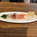 ラ ロゼッタ - 前菜盛り合わせ