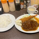 グリル一平 元町東店 - ヘレカツ東セット 2,800円