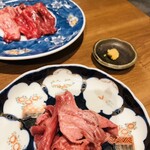 焼肉つじむら - タン切り落としとテール