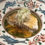 眞善美 - 和歌山　白甘鯛　ねぎ　パクチー　ナンプラー