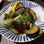 力丸 炉ばた焼 煉瓦 力丸亭 - ◯揚げナス　300円