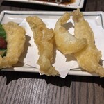 力丸 炉ばた焼 煉瓦 力丸亭 - ✖️キス天　300円