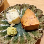 すが弥 - 鮟肝とトリュフのカマンベールチーズ