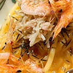 すが弥 - ズワイガニの共和えと桜海老です