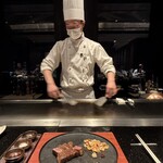 鉄板焼 やまなみ - 写真許可済み