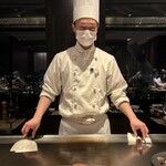 鉄板焼 やまなみ - 写真許可済み