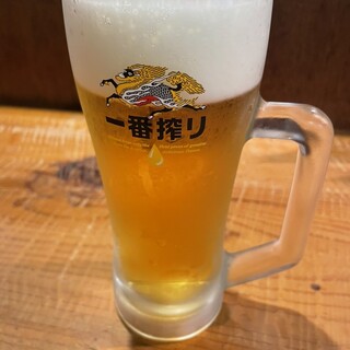 咲吉 - ドリンク写真:生ビール