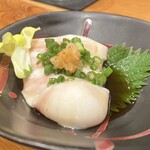 -肴- 晴 - ふぐ白子ポン酢