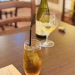 osteria enato - 烏龍茶です。