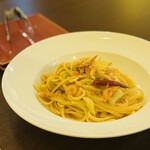 osteria enato - 桜海老とキャベツのペペロンチーノ