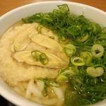 因幡うどん 渡辺通店 - ゴボ天うどん