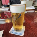 游玄亭 - 生ビール(中)♪