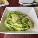 游玄亭 - 月会席の叙々苑サラダ♪