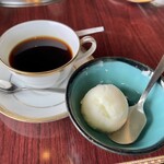 游玄亭 - 月会席の珈琲＆氷菓子♪