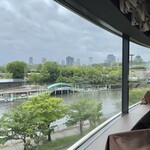 游玄亭 - 外の光景♪