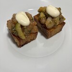 HOFF - 赤海老のマリネとじゃがいものミルフィーユ