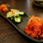 SATOブリアン - キムチ盛り 842円