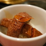 SATOブリアン - これが名物「ブリめし」(ライス119円)