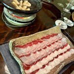 比良山荘 - 熊鍋