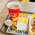 Guzman y Gomez - セットドリンク、ハッシュドポテト