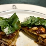 SALONE 2007 - カットしてみました。ホワイトソースが無くても、濃すぎず､とても良いお味でした。