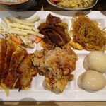 焼肉 九田家 - 和牛カルビランチ1,100円（ランチ定食は、ビュッフェ食べ放題）