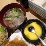 焼肉 九田家 - 和牛カルビランチ1,100円（ランチ定食は、ビュッフェ食べ放題）