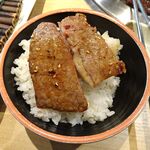 焼肉 九田家 - 和牛カルビランチ1,100円（ランチ定食は、ビュッフェ食べ放題）