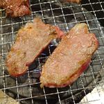 焼肉 九田家 - 和牛カルビランチ1,100円（ランチ定食は、ビュッフェ食べ放題）