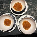 SALONE 2007 - 比べてみました。上から時計回りに100g､80g、60gです。