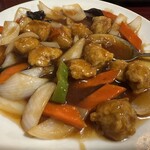 台湾料理龍香苑 - 酢豚、これ最高に美味かった。