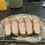 とんかつ ふじ井 - 純白のビアンカリブロース200g