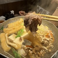黄金出汁しゃぶと江戸前寿司 肉のあさつ 梅田お初天神店 - 