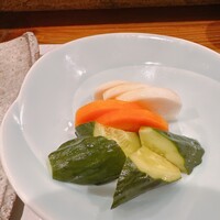 やき鳥 たかはし - 漬物
