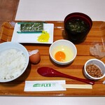 FOOD FACTORY FLEX - 三瀬夢卵たまごかけご飯定食