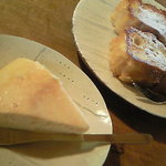 ギンゲツ珈琲 - 自家製チーズケーキと冬季限定フレンチトースト