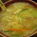 麺家 もち月 - 野祭ラーメン７５０円 野菜たっぷりでヘルシーなラーメン。