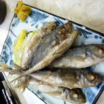 一平 - 豆アジの唐揚げ