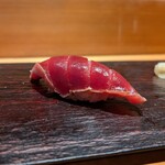 SUSHI TOKYO TEN、 - 本マグロ赤身漬け
