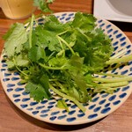 バインセオ サイゴン - 追加パクチー