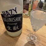 uto - ④蜆　日本酒（萩錦酒造）ヘイジー　純米酒