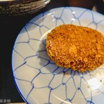 ヨコクラうどん - コロッケ