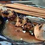 大倉山もつ肉店 - にんにく